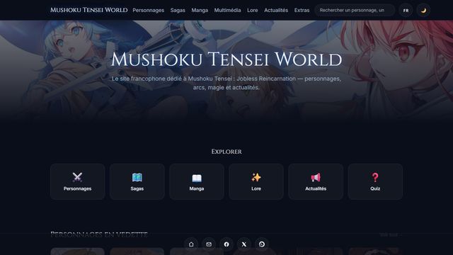 Preview of Mushoku Tensei World